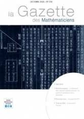 La Gazette des mathématiciens 150 (octobre 2016)