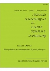 Pourquoi les points périodiques des homéomorphismes du plan tournent-ils autour de certains points fixes ?