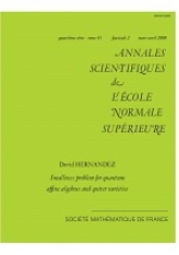 Problème de petitesse pour les algèbres affines quantiques et les variétés carquois