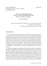 Exposé Bourbaki 1127 : Inégalités isopérimétriques dans les espaces métriques mesurés (d'après F. Cavalletti & A. Mondino)