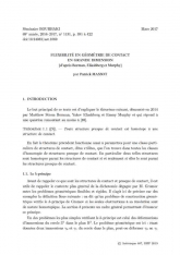 Exposé Bourbaki 1131 : Flexibilité en géométrie de contact  en grande dimension (d'après Borman, Eliashberg et Murphy)