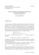 Exposé Bourbaki 1135 : Solutions faibles de l'équation de Navier-Stokes des fluides compressibles (d'après A. Vasseur et C. Yu)