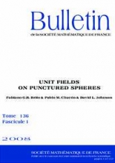 Champs unitaires dans les sphères antipodalement trouées : grand indice entraîne grand volume