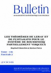 Les théorèmes de Leray et de Fujita-Kato pour le système de Boussinesq partiellement visqueux