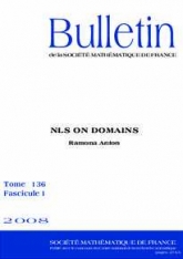 Inégalités de Strichartz pour des métriques lipschitziennes et équation de
Schrödinger non-linéaire sur des domaines