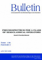 Pseudo-spectre d’une classe d’opérateurs semi-classiques
