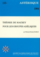 Théorie de Mackey pour les groupes adéliques