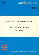 Projective geometry of elliptic curves