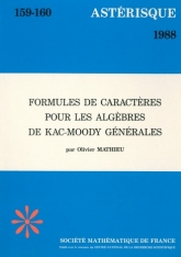 Formules de caractères pour les algèbres de Kac-Moody générales