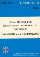 Local moduli for meromorphic differential equations