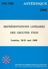 Représentations linéaires des groupes ﬁnis