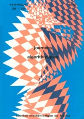 Journées Algorithmiques (Paris, 1975)
