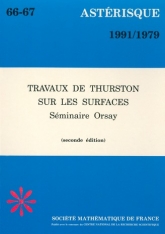 Travaux de Thurston sur les surfaces (séminaire Orsay, 1979), 2e édition