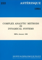 Complex analytic methods in dynamical systems (IMPA, January 1992)