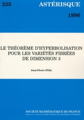 Le théorème d'hyperbolisation pour les variétés ﬁbrées de dimension 3