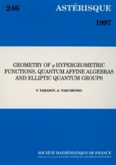 Geometry of $q$-Hypergeometric Functions, Quantum Aﬃne Algebras and Elliptic Quantum Groups