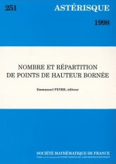 Nombre et répartition de points de hauteur bornée