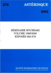 Séminaire Bourbaki, volume 1999/2000, exposés 865-879