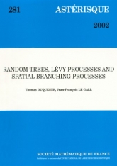 Arbres aléatoires, processus de Lévy et processus de branchement spatiaux