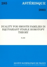 Dualité pour les familles lisses en théorie de l'homotopie stable équivariante