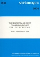 La correspondance de Riemann-Hilbert pour les $F$-cristaux unités