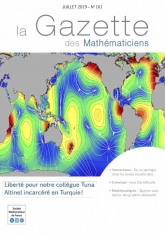 La Gazette des mathématiciens 161 (juillet 2019)