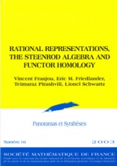 Représentations rationnelles, algèbre de Steenrod et homologie des foncteurs