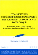 Dynamique des diﬀéomorphismes conservatifs des surfaces : un point de vue topologique