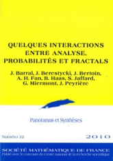 Quelques interactions entre analyse, probabilités et fractals