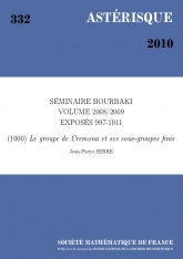 Exposé Bourbaki 1000 : Le groupe de Cremona et ses sous-groupes finis