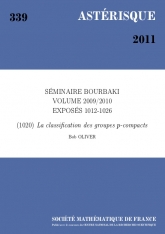 Exposé Bourbaki 1020 : La classification des groupes $p$-compacts d'après Andersen, Grodal, Möller, et Viruel