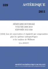 Exposé Bourbaki 1024 : Lois de conservation et régularité par compensation  pour les systèmes antisymétriques et les surfaces de Willmore d'après Tristan Rivière
