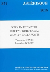 Éstimations Sobolev pour les ondes de gravité en dimension deux