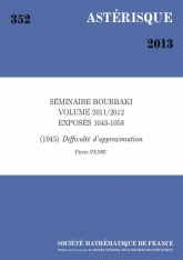 Exposé Bourbaki 1045 : Difficulté d'approximation d'après Khot, Kindler, Mossel, O'Donnell,...