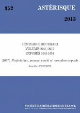 Exposé Bourbaki 1057 : Perfectoïdes, presque pureté et monodromie-poids d'après Peter Scholze