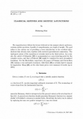 Classical motives and motivic $L$-functions