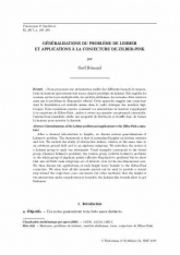Généralisations du problème de Lehmer et applications à la conjecture de Zilber-Pink