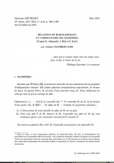 Exposé Bourbaki 1144 : Relations de Hodge-Riemann et combinatoire des matroïdes (d'après K. Adiprasito, J. Huh et E. Katz)