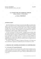 Exposé Bourbaki 980 : La conjecture de Kashiwara-Vergne