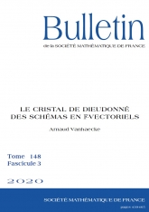 Le cristal de Dieudonné des schémas en $\mathbb{F}$-vectoriels