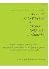 $W$-exponentielles, éléments de Schur, et support de la représentation sphérique de l'algèbre Cherednik rationnelle