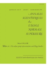 Représentations de groupes de surfaces dans $\mathsf{SO}(n,n+1)$ et fibrés de Higgs