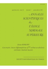 Les flots de difféomorphismes $\mathbb{T}^2$ d'Anosov conservatifs sans mesure invariante absolument continue