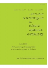 Sur le problème d'annulation en cohomologie pour les actions à cocycle de groupes sur les facteurs II$_1$