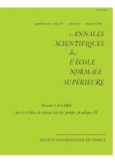 Sur les $\ell$-blocs de niveau zéro des groupes $p$-adiques II