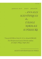 Le problème de Cauchy-Dirichlet pluripotentiel pour les flots de Monge-Ampère complexes