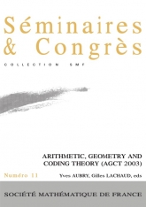 Arithmétique, géométrie et théorie des codes (AGCT 2003)