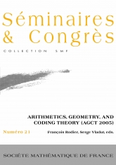 Arithmétique, Géométrie et Théorie des codes (AGCT 2005)