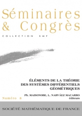 Éléments de la théorie des systèmes diﬀérentiels géométriques, Cours du CIMPA, École d'été de Séville (1996)