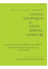 Erratum: " Biais de Chebyshev pour les courbes elliptiques sur les corps de fonctions"